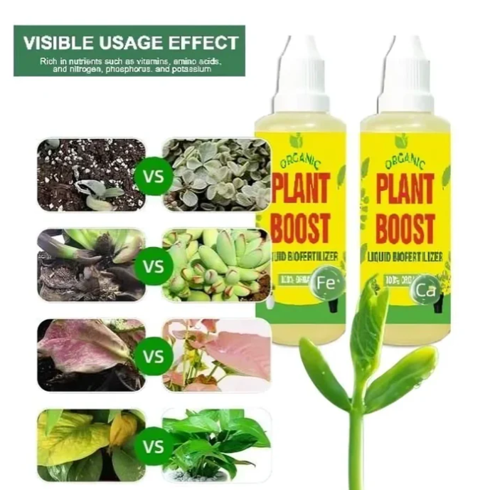 Organic Plant Boost Biofertilizer - Buy 1 Get 3 Free (Pack Of 4)